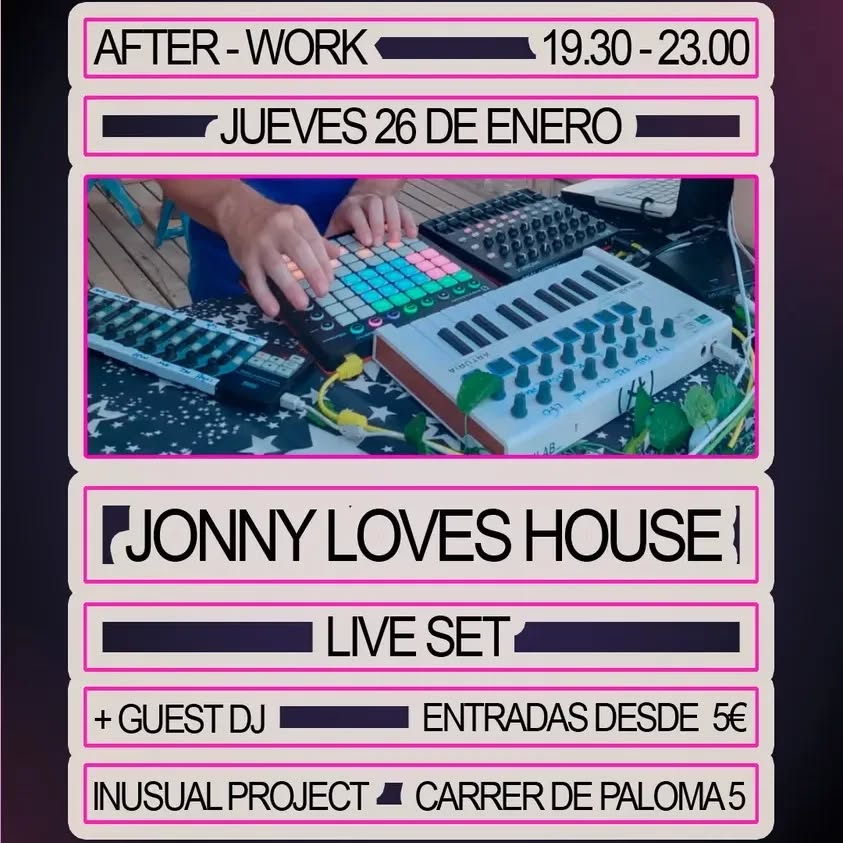 Live Set 26/1/23 @ Inusual Project
Link in bio