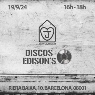 I will be playing some music deep from my collection tomorrow (19/9/24) @discosedisons10 from 16h - 18h. Pop bye and say hi and check out the great selection of vinyl and vintage goods!